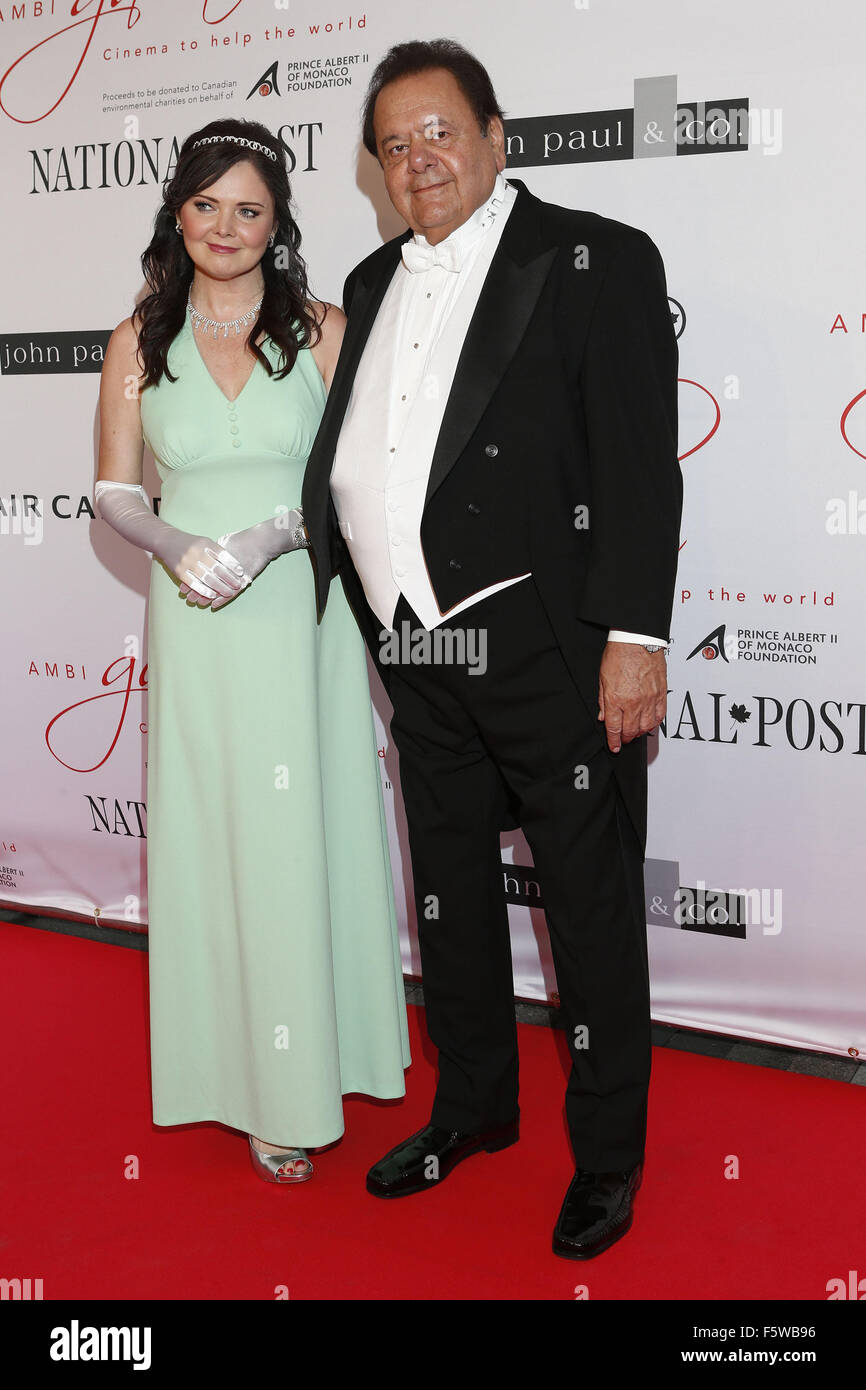 AMBI benefit gala in support of the Prince Albert II of Monaco Foundation and Cinema To Help the World at the Four Seasons Toronto  Featuring: Paul Sorvino Where: Toronto, Ontario, Canada When: 10 Sep 2015 Stock Photo