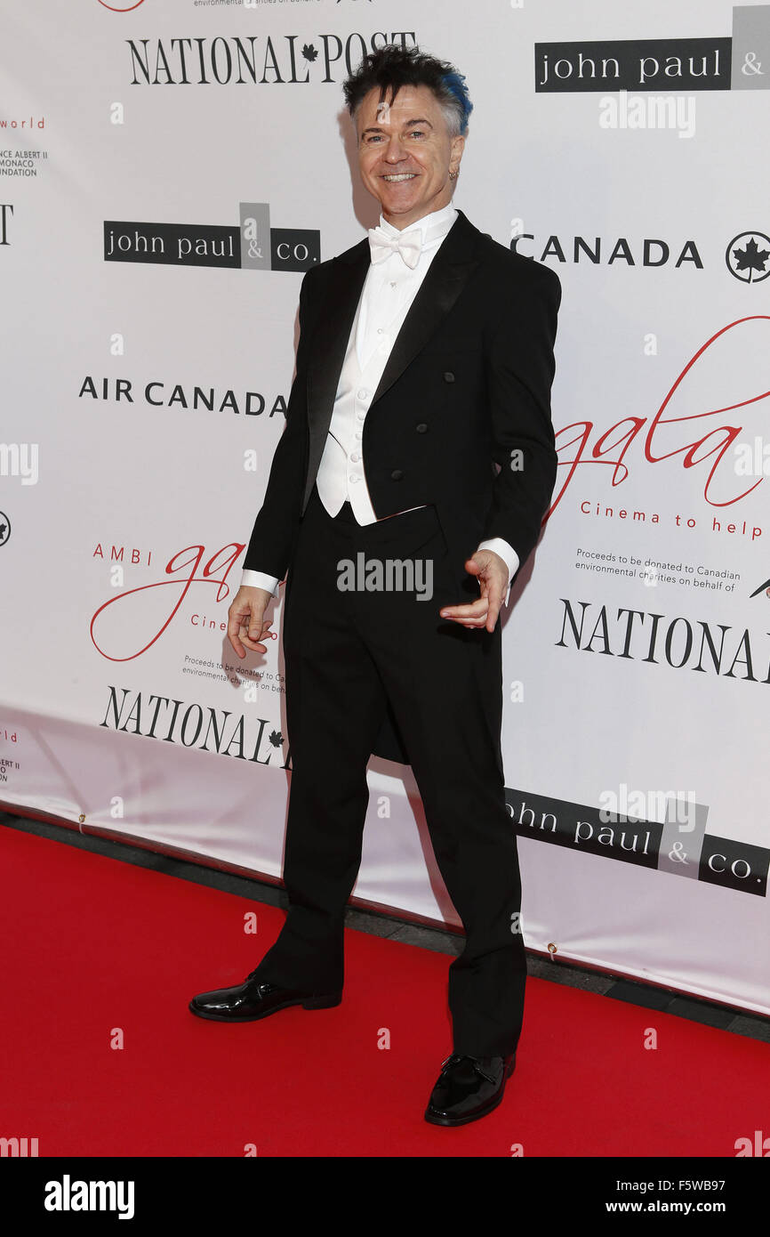 AMBI benefit gala in support of the Prince Albert II of Monaco Foundation and Cinema To Help the World at the Four Seasons Toronto  Featuring: Gowan Where: Toronto, Ontario, Canada When: 10 Sep 2015 Stock Photo