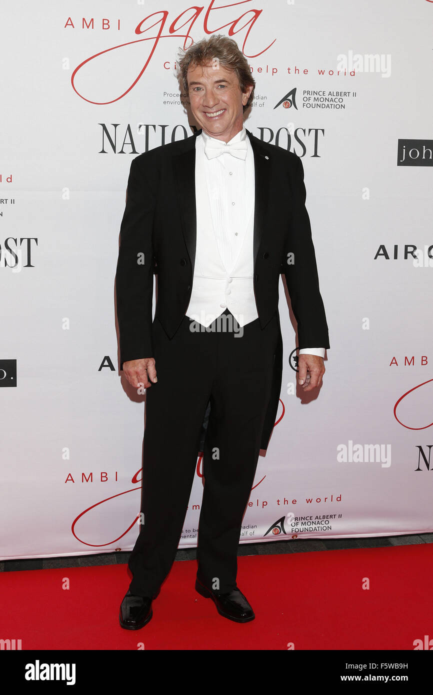 AMBI benefit gala in support of the Prince Albert II of Monaco Foundation and Cinema To Help the World at the Four Seasons Toronto  Featuring: Martin Short Where: Toronto, Ontario, Canada When: 10 Sep 2015 Stock Photo
