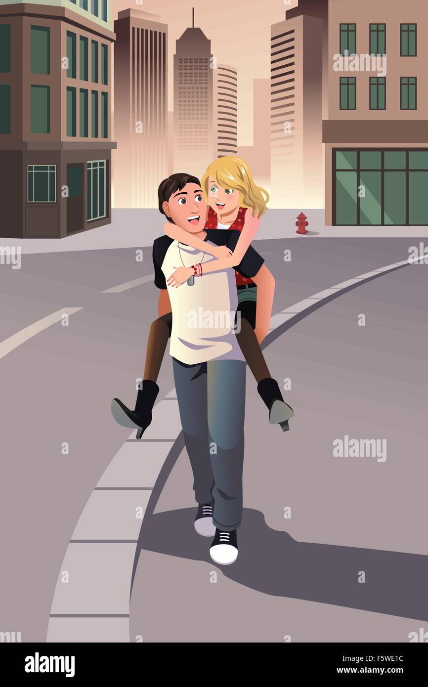 Giving Piggyback Ride Stock Vector Images Alamy Giving Piggyback Ride Stock Vector Images Alamy