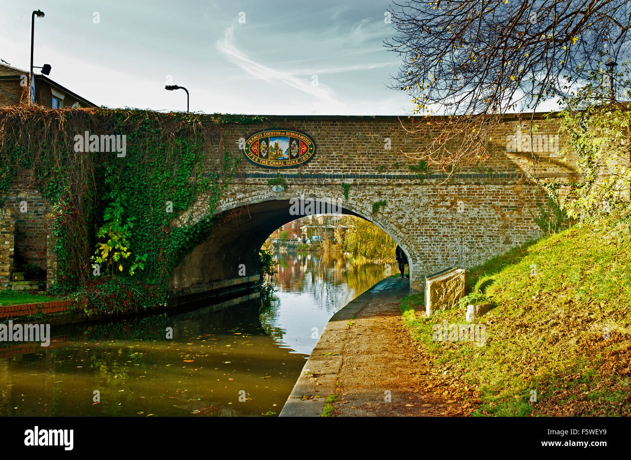 The Grand Union Canal at Berkhamsted Stock Photo