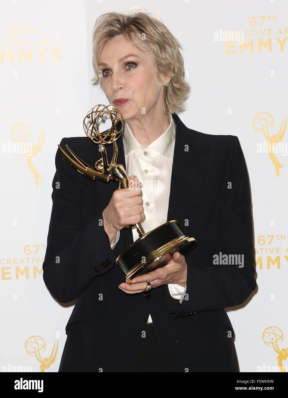 2015 Creative Arts Emmy Awards at Microsoft Theater Press Room