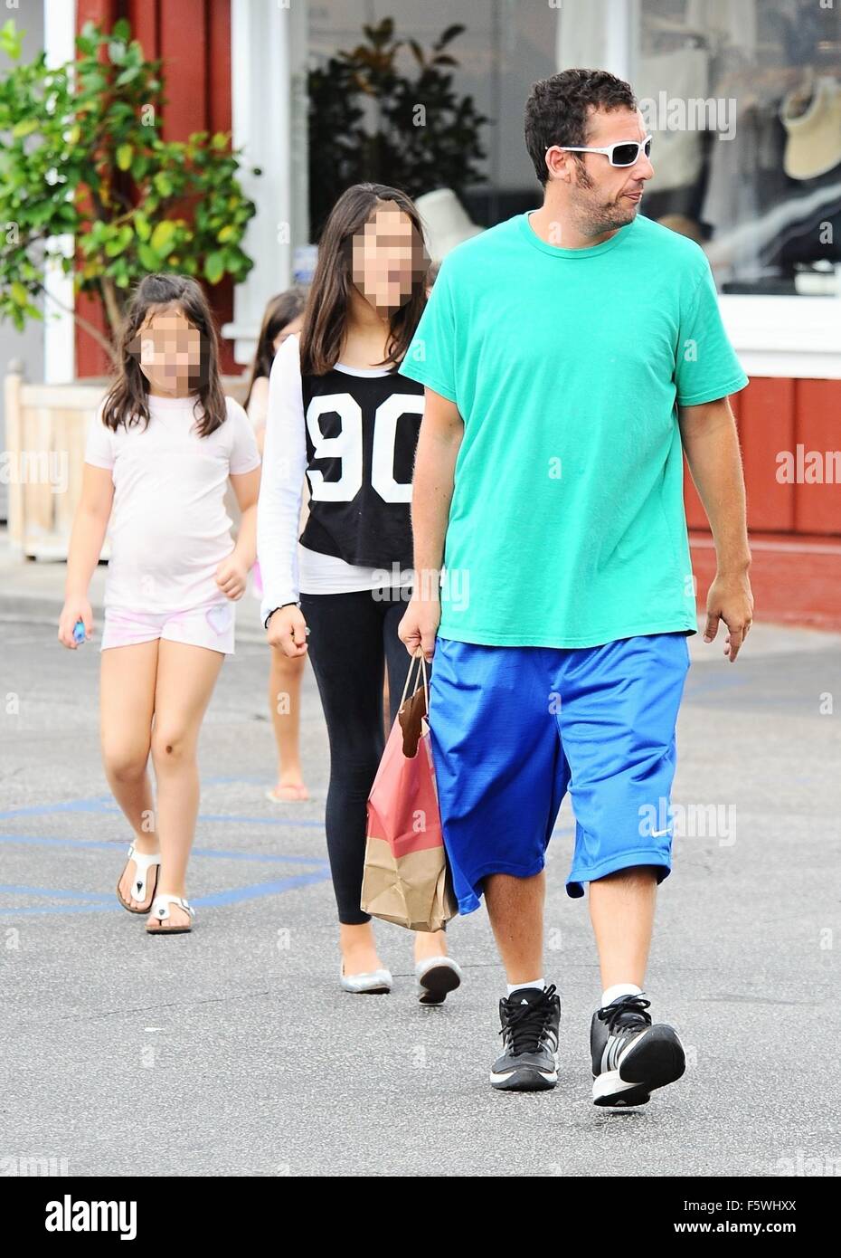 Adam sandler with daughter sunny madeline hi res stock photography and