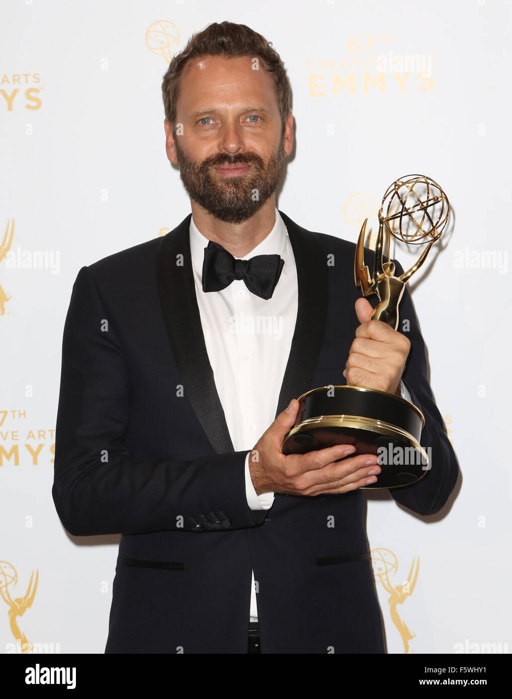 2015 Creative Arts Emmy Awards at Microsoft Theater Press Room