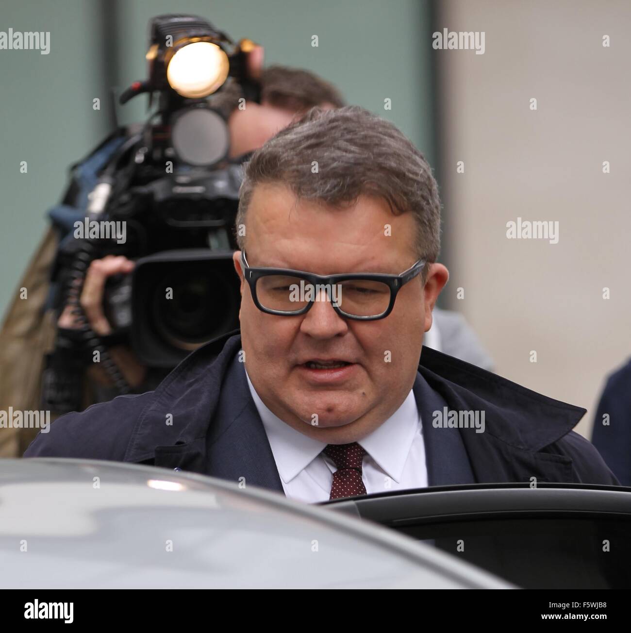 Deputy Labour leader Tom Watson seen at BBC House for The Andrew Marr ...