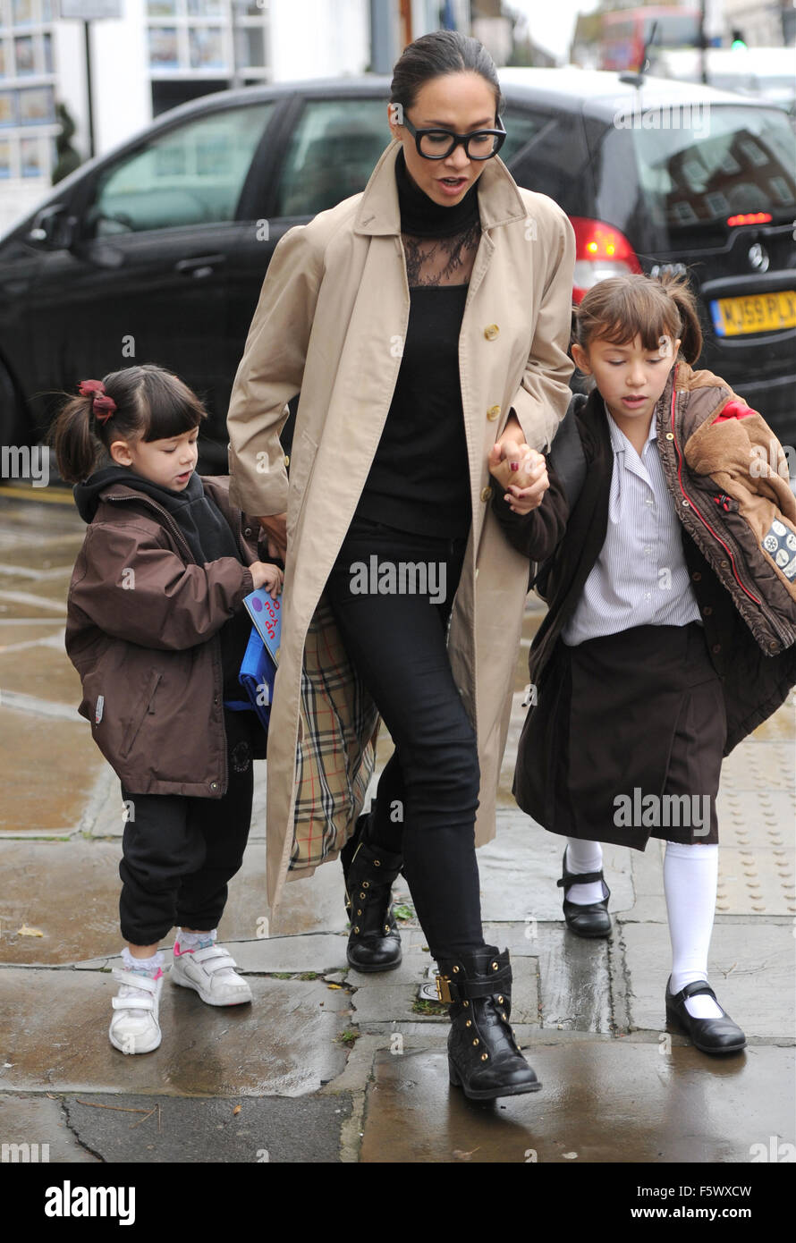 Myleene Klass takes her daughters Hero Harper Quinn and Ava Bailey