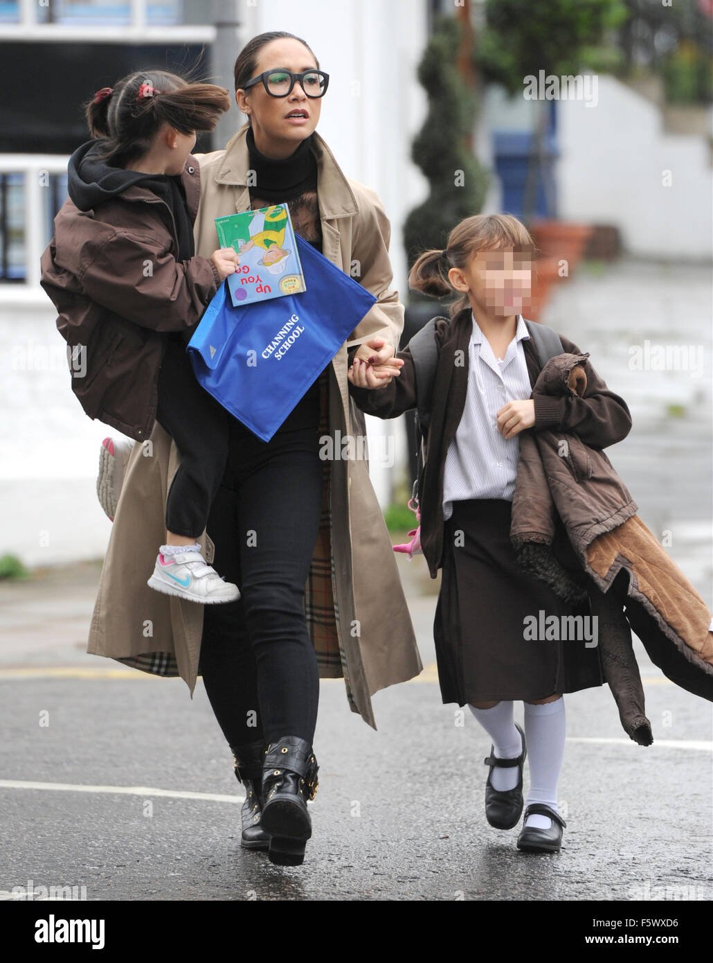 Myleene Klass takes her daughters Hero Harper Quinn and Ava Bailey