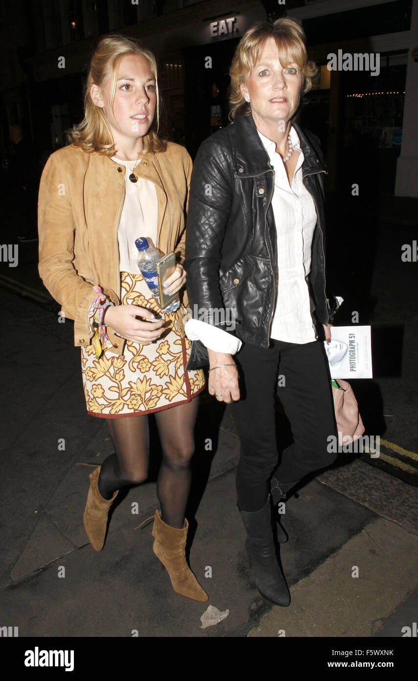 Photograph 51 press night held at the Noel Coward Theatre Featuring ...