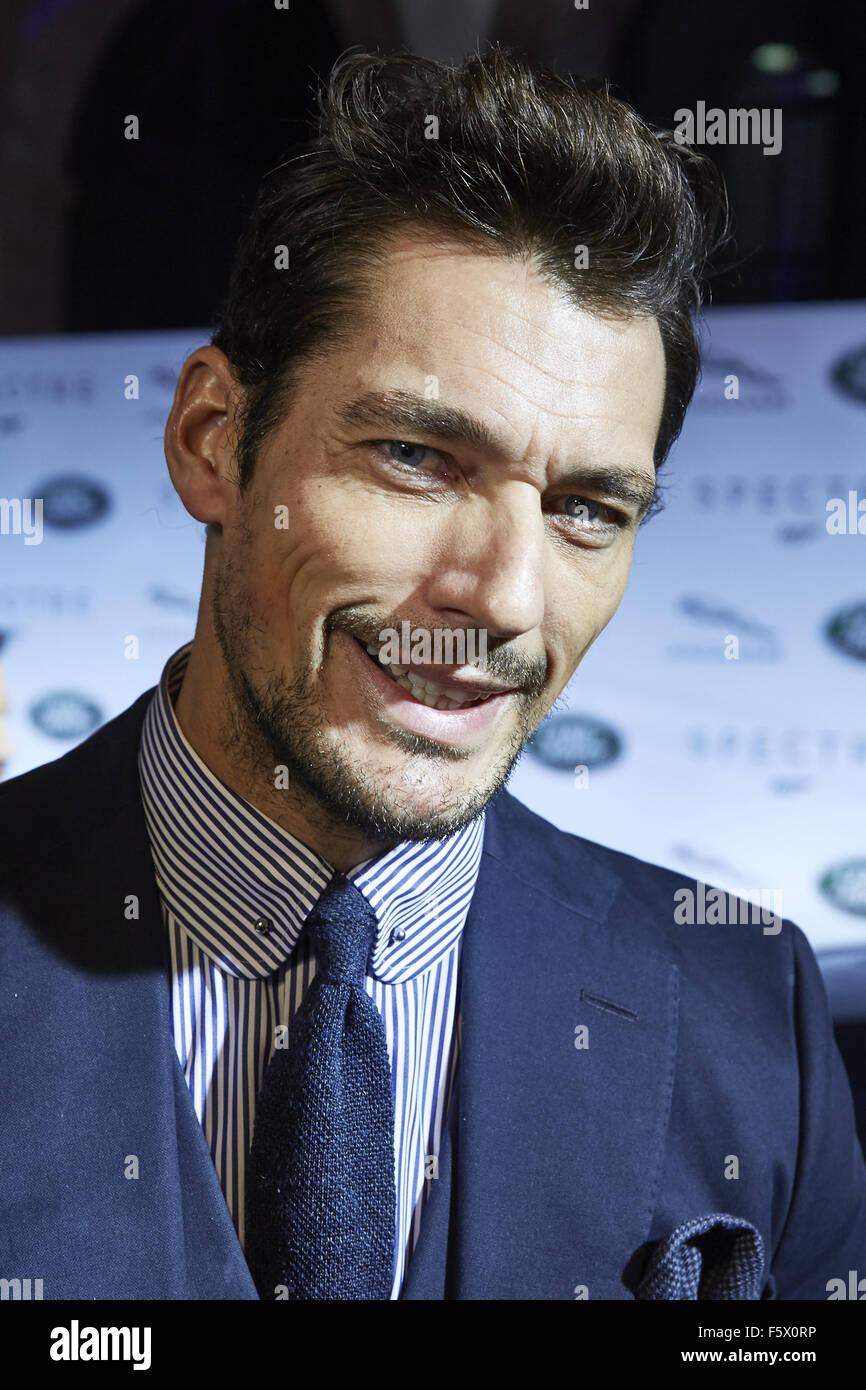 James Bond 007: Spectre Event 2015 Featuring: David Gandy Where ...