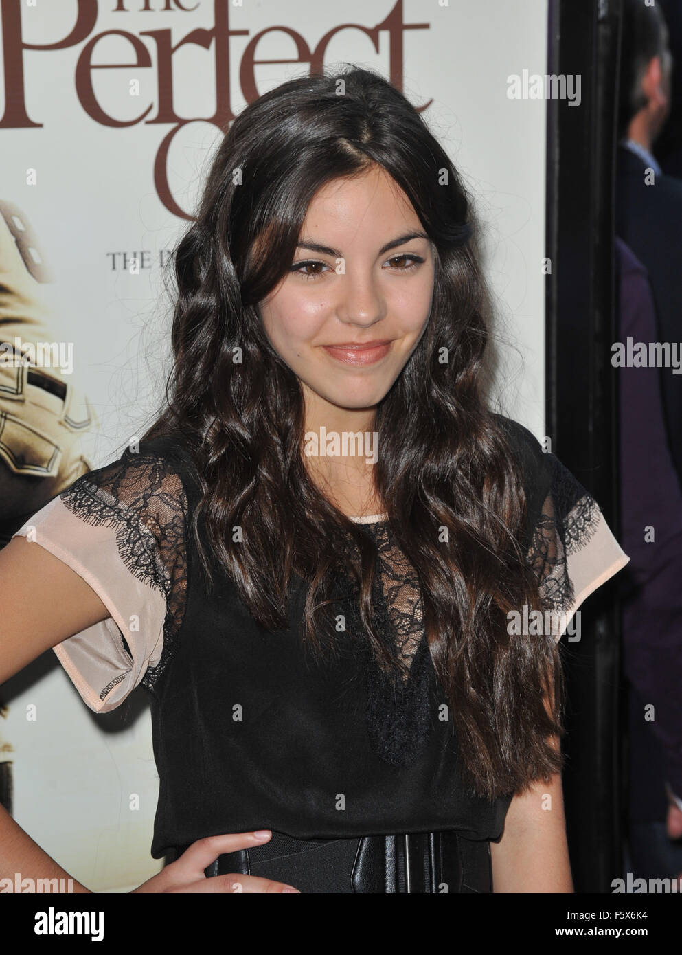 LOS ANGELES, CA - APRIL 5, 2010: Samantha Boscarino at the premiere of 'The Perfect Game' at The Grove, Los Angeles. Stock Photo