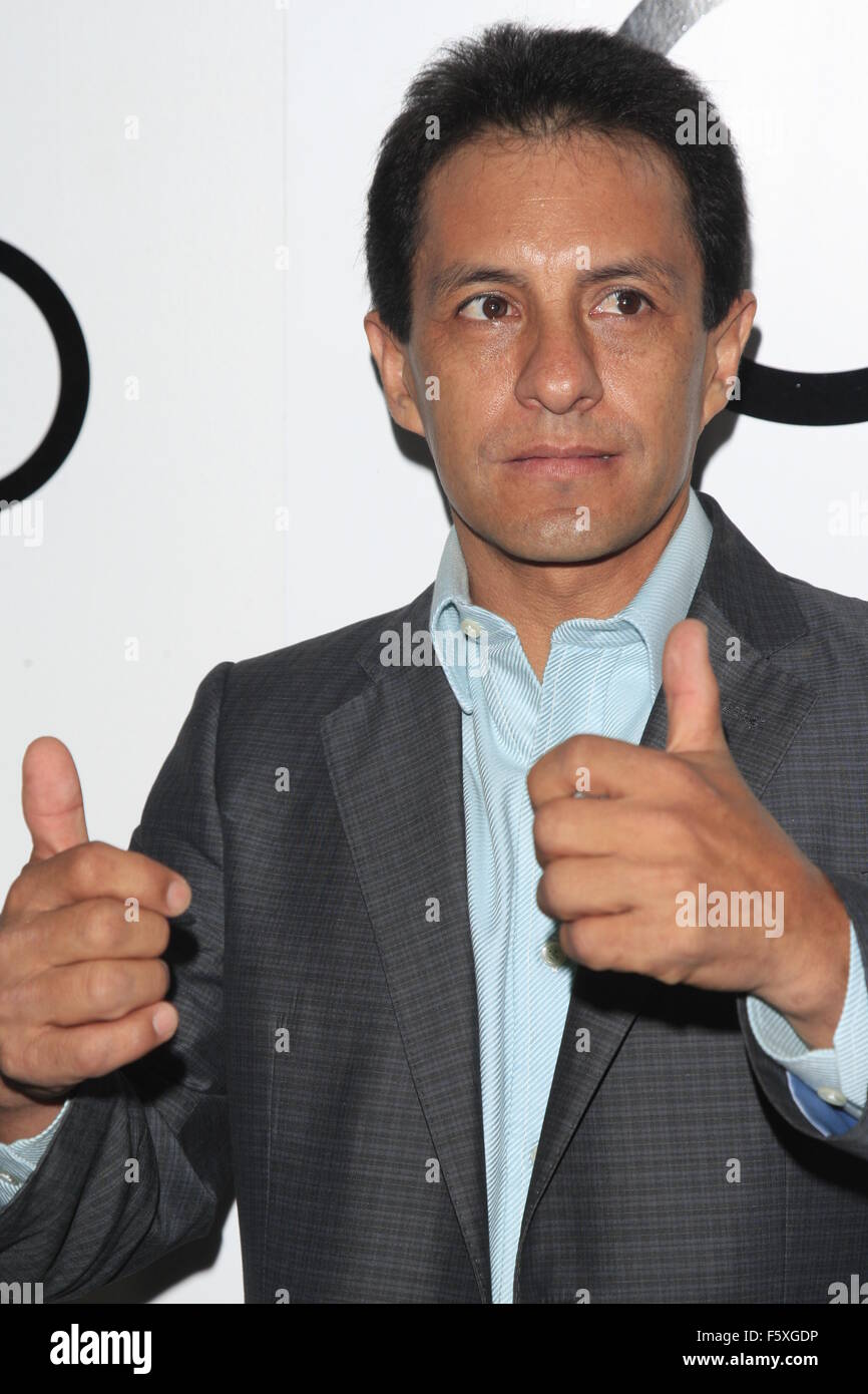 Audi Celebrates Emmys Week 2015 held at Cecconi’s restaurant in West Hollywood  Featuring: Victor Espinoza Where: Los Angeles, California, United States When: 18 Sep 2015 Stock Photo