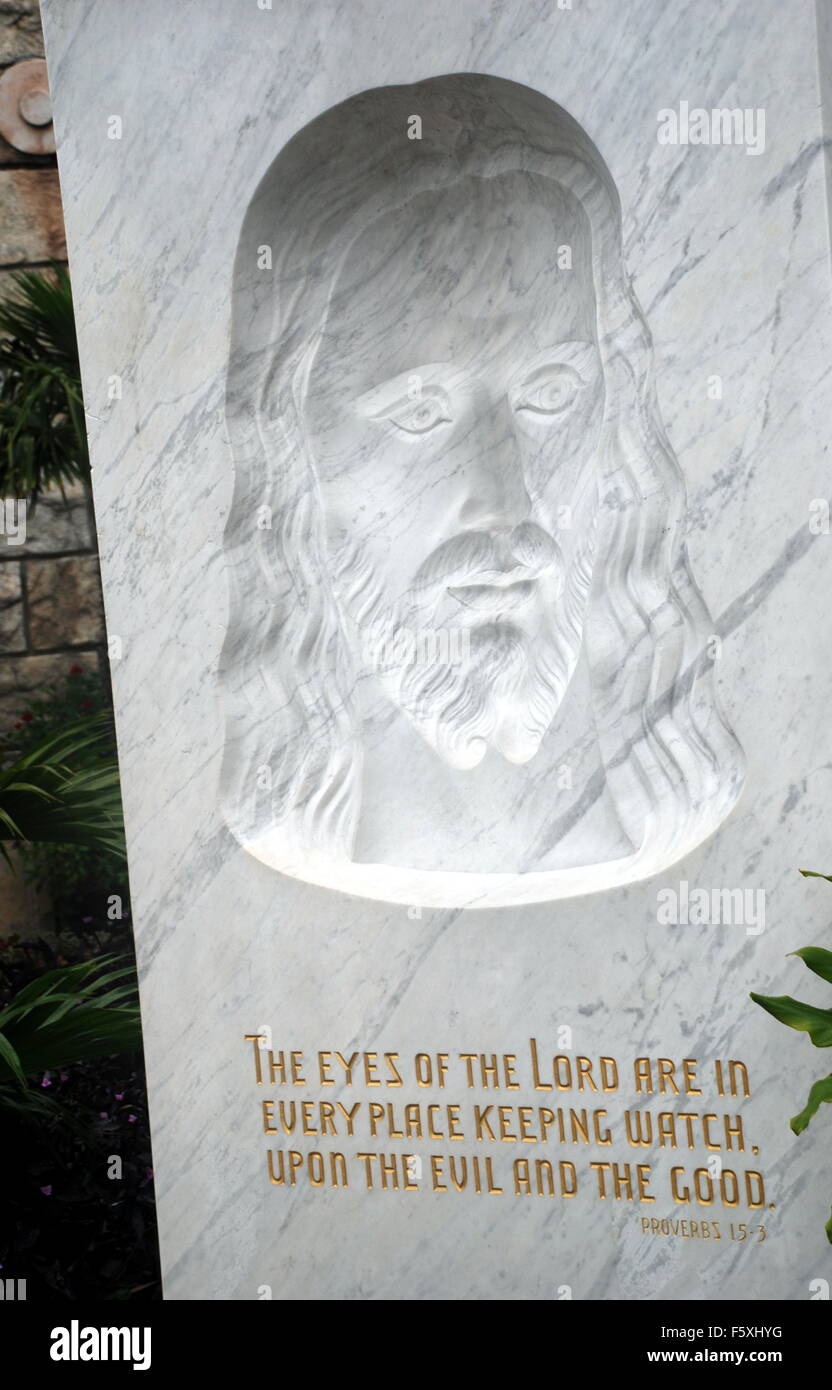Jesus Eyes Stock Photo