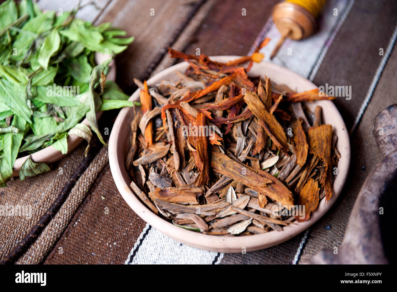 Peruvian Tree Bark Stock Photo - Alamy