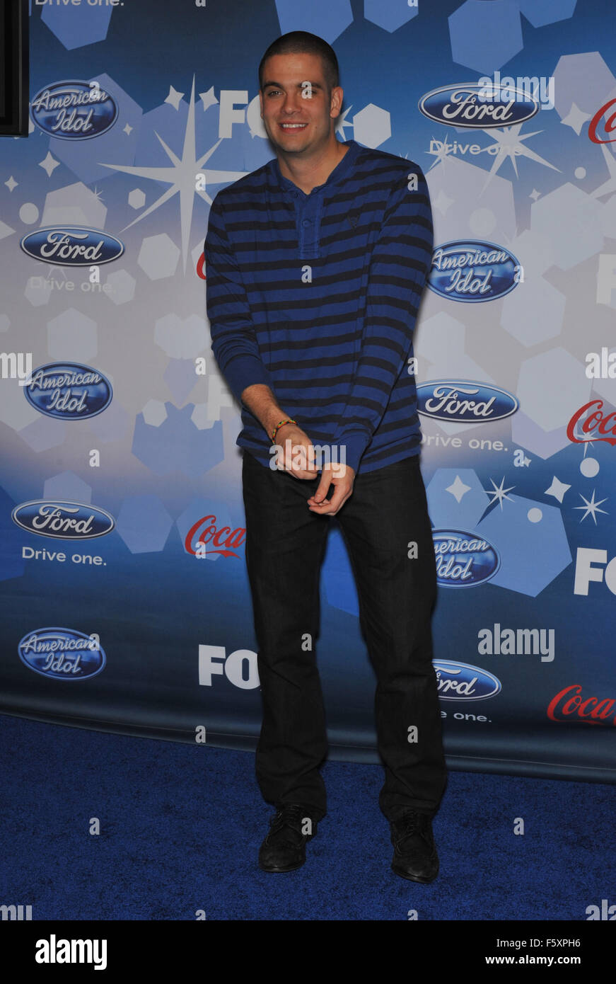 LOS ANGELES, CA - MARCH 11, 2010: Mark Salling at the party for the American Idol Final 12 at Industry, Los Angeles. Stock Photo