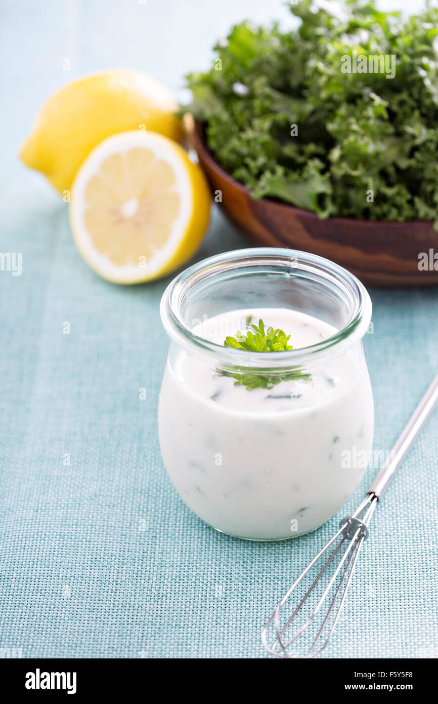 Ranch dressing hi-res stock photography and images - Alamy