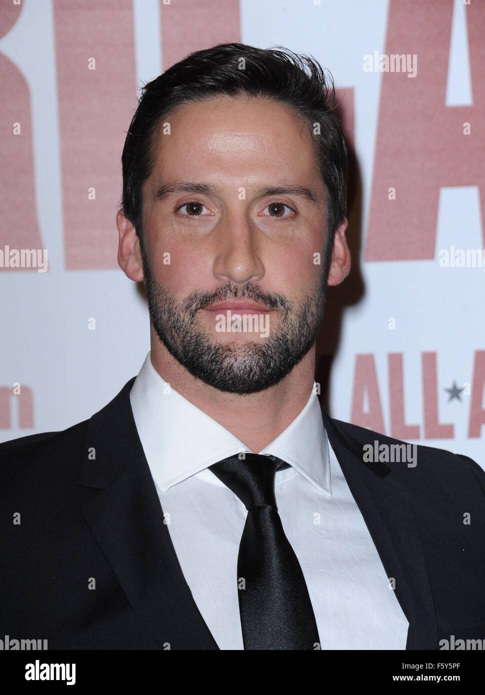 Los Angeles, CA, USA. 9th Nov, 2015. Juston Street at arrivals for MY