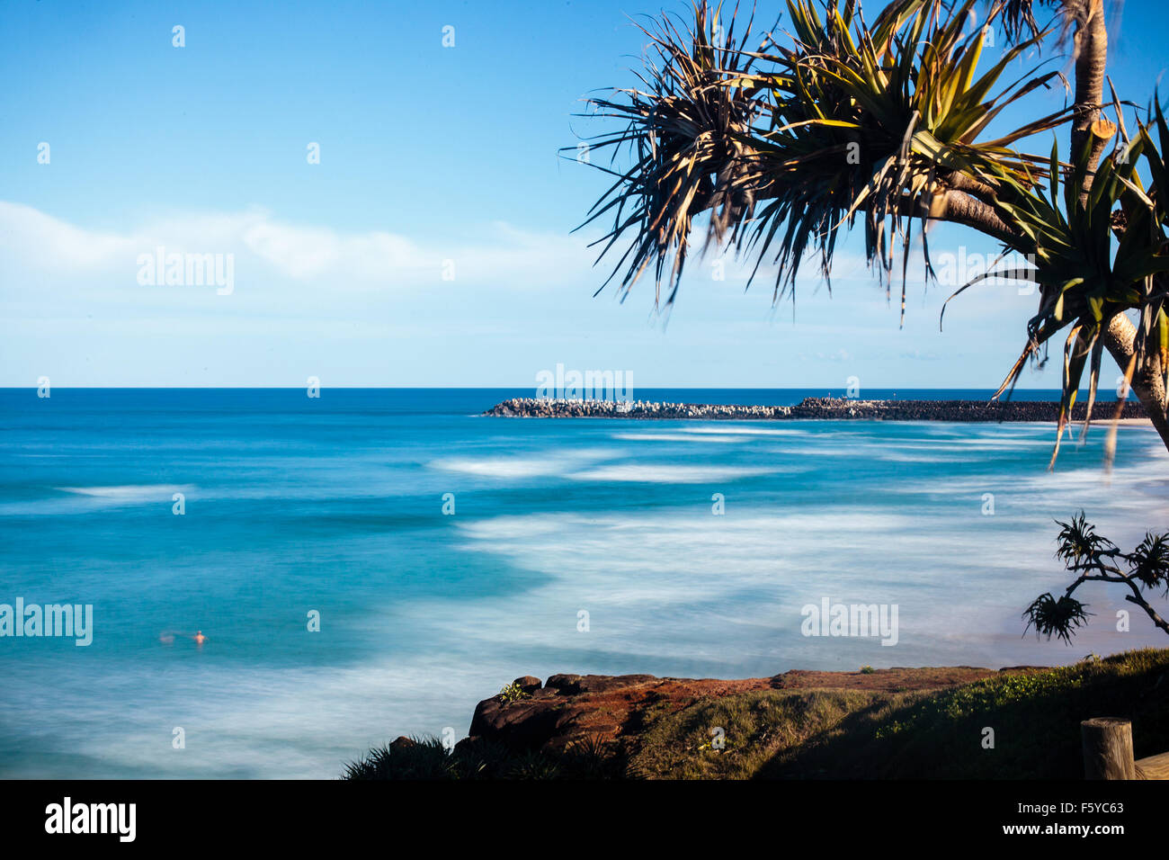 FILE PIC: Ballina, Australia. 10th November, 2015.   Pictured: (stock image) of lighthouse beach where today 10/11/2015 a young local surfer has been seriously bitten by a shark. He has been taken to Lismore Base Hospital and is in a serious but stable condition. This is the thrid attack at this same beach this year. Credit:  Ben Wyeth/Alamy Live News Stock Photo