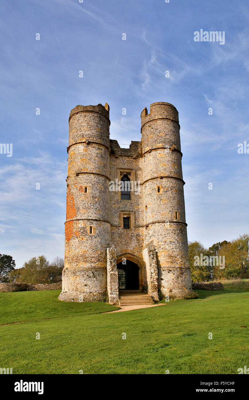 Donnington Castle; Newbury; Berkshire; UK Stock Photo