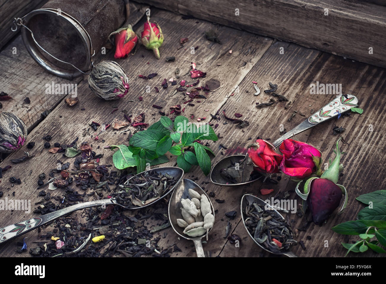 Herbal tea collection hi-res stock photography and images - Alamy