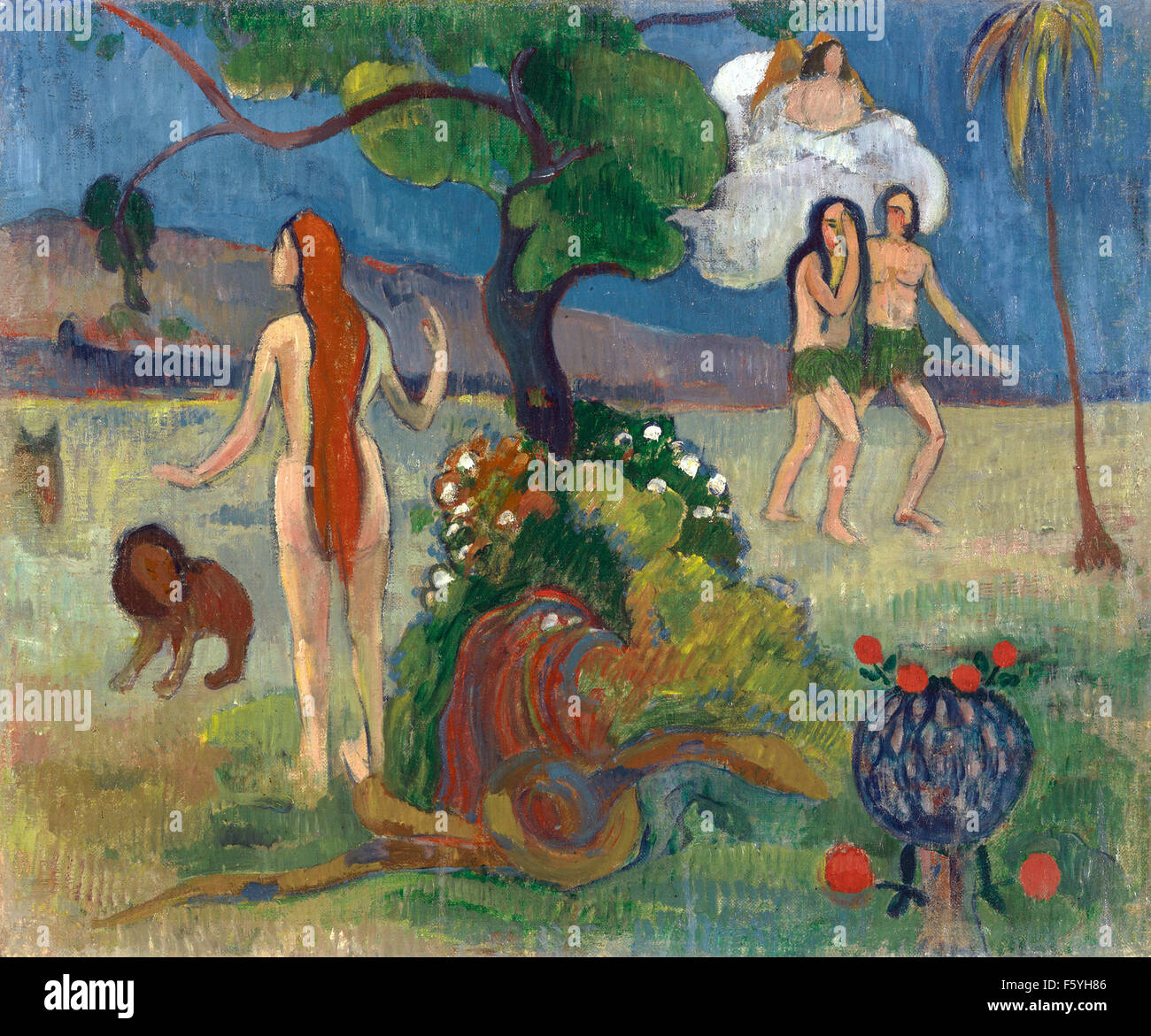 Paul Gauguin - Paradise Lost Stock Photo