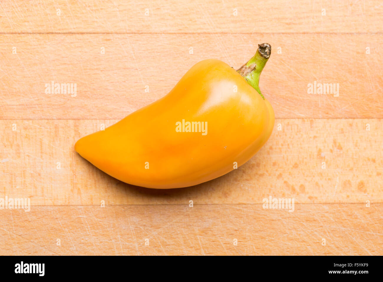 Natural yellow and orange bell pepper from the garden Stock Photo Alamy