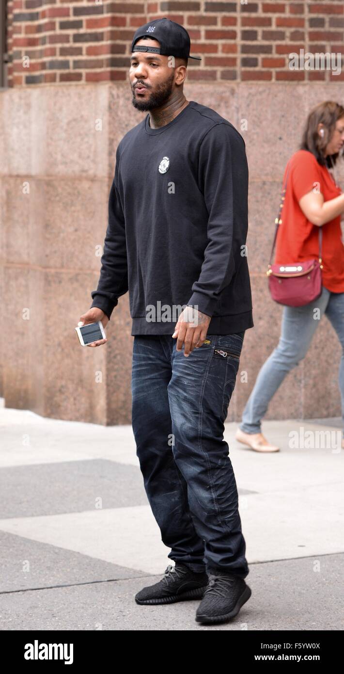 Jayceon Terrell Taylor aka The Game leaving Z100 Featuring: The Game ...