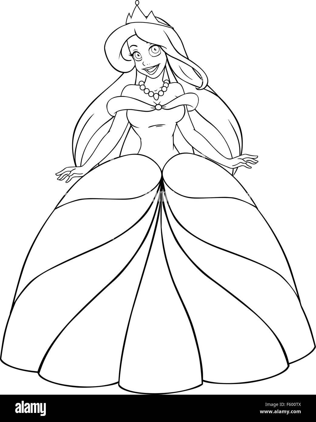 108 Beautiful Princess Coloring Pages  Free
