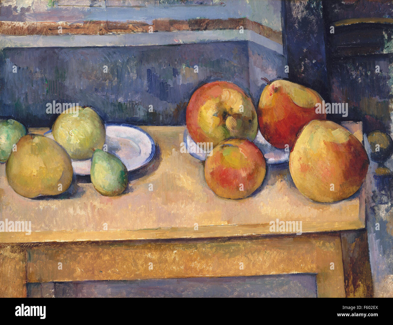 Paul Cézanne - Still Life with Apples and Pears Stock Photo