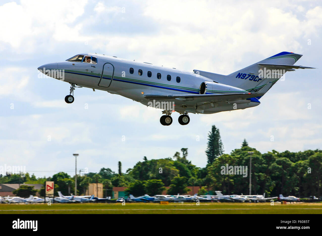 A Hawker Beechcraft 900XP Executive company jet Stock Photo Alamy