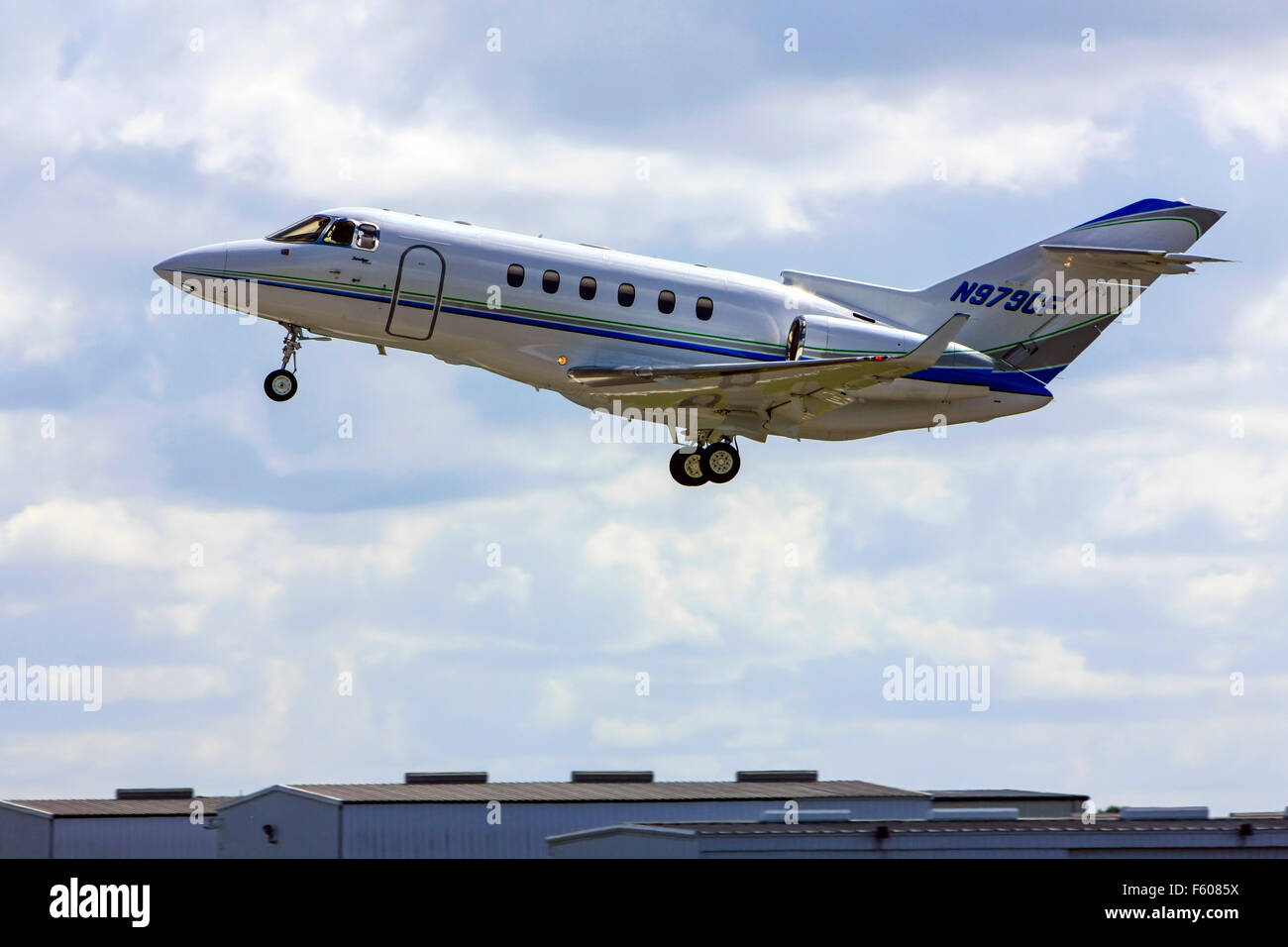 A Hawker Beechcraft 900XP Executive company jet Stock Photo Alamy