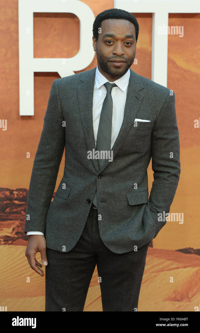 The UK premiere of 'The Martian' at Odeon Leicester Square - Arrivals