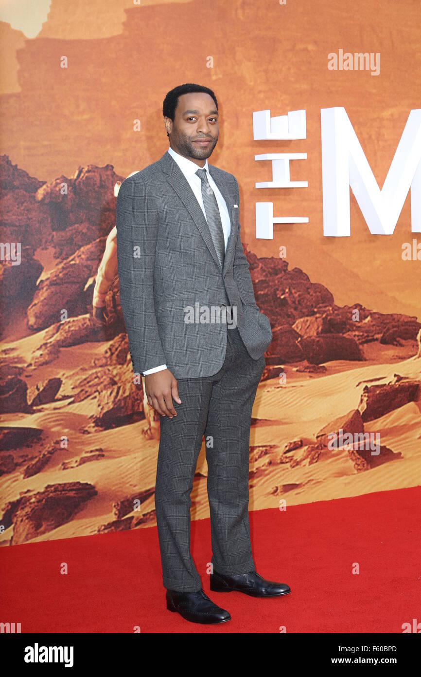 European premiere of 'The Martian' at Odeon Leicester Square - Arrivals