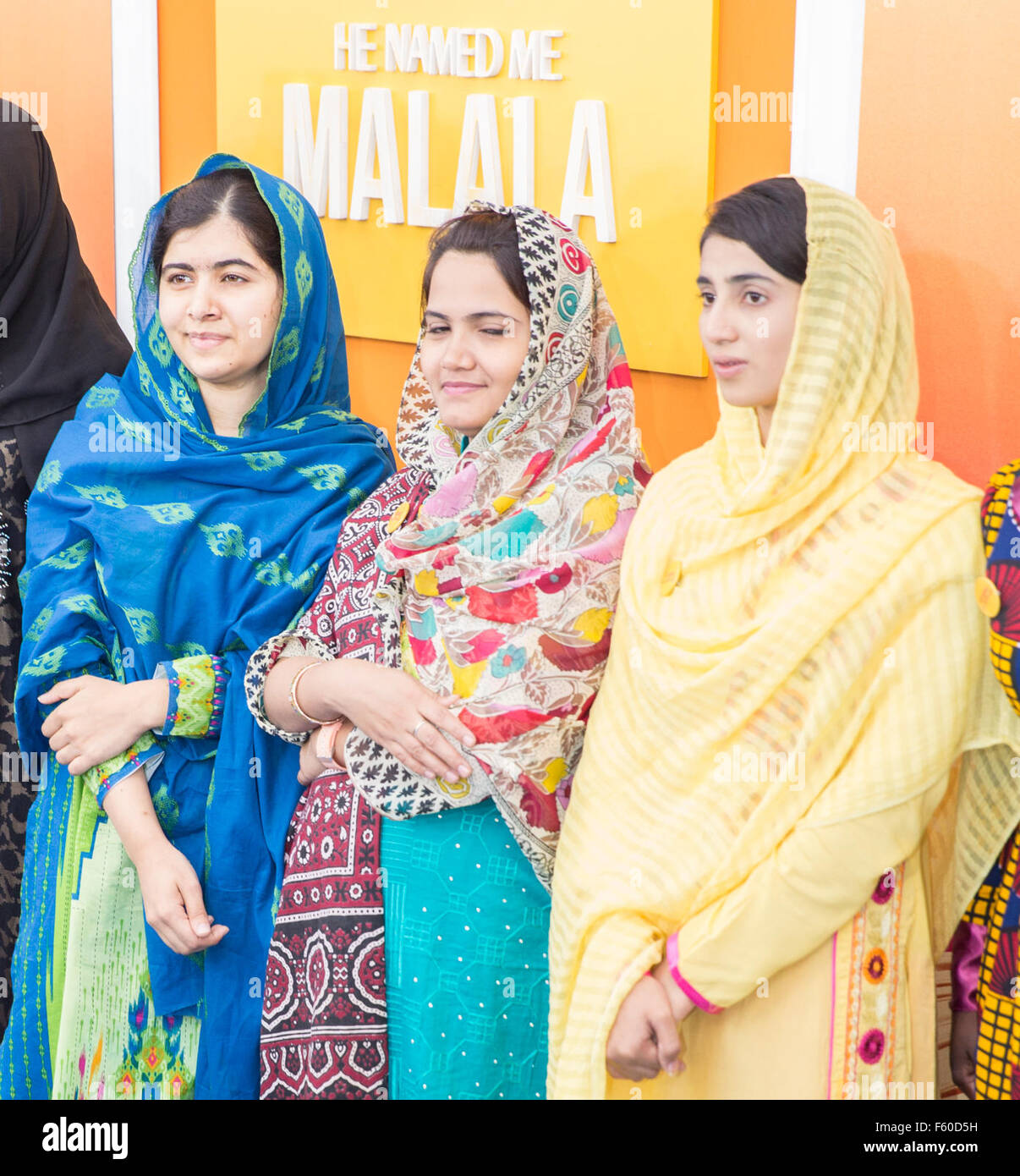 New York premiere of 'He Named Me Malala' at the Ziegfeld Theater
