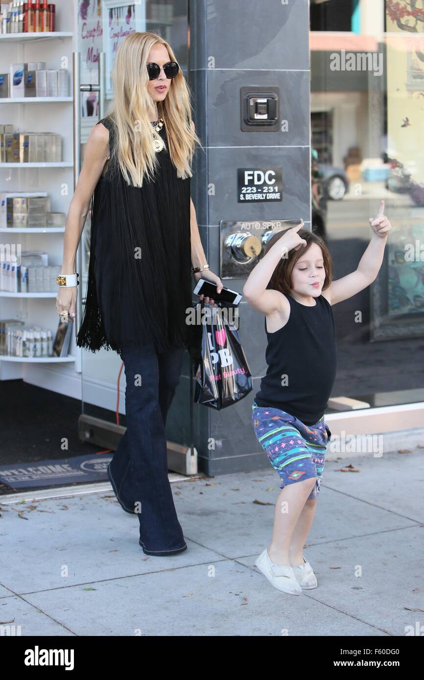 Rachel Zoe seen shopping for beauty products in Beverly Hills Featuring