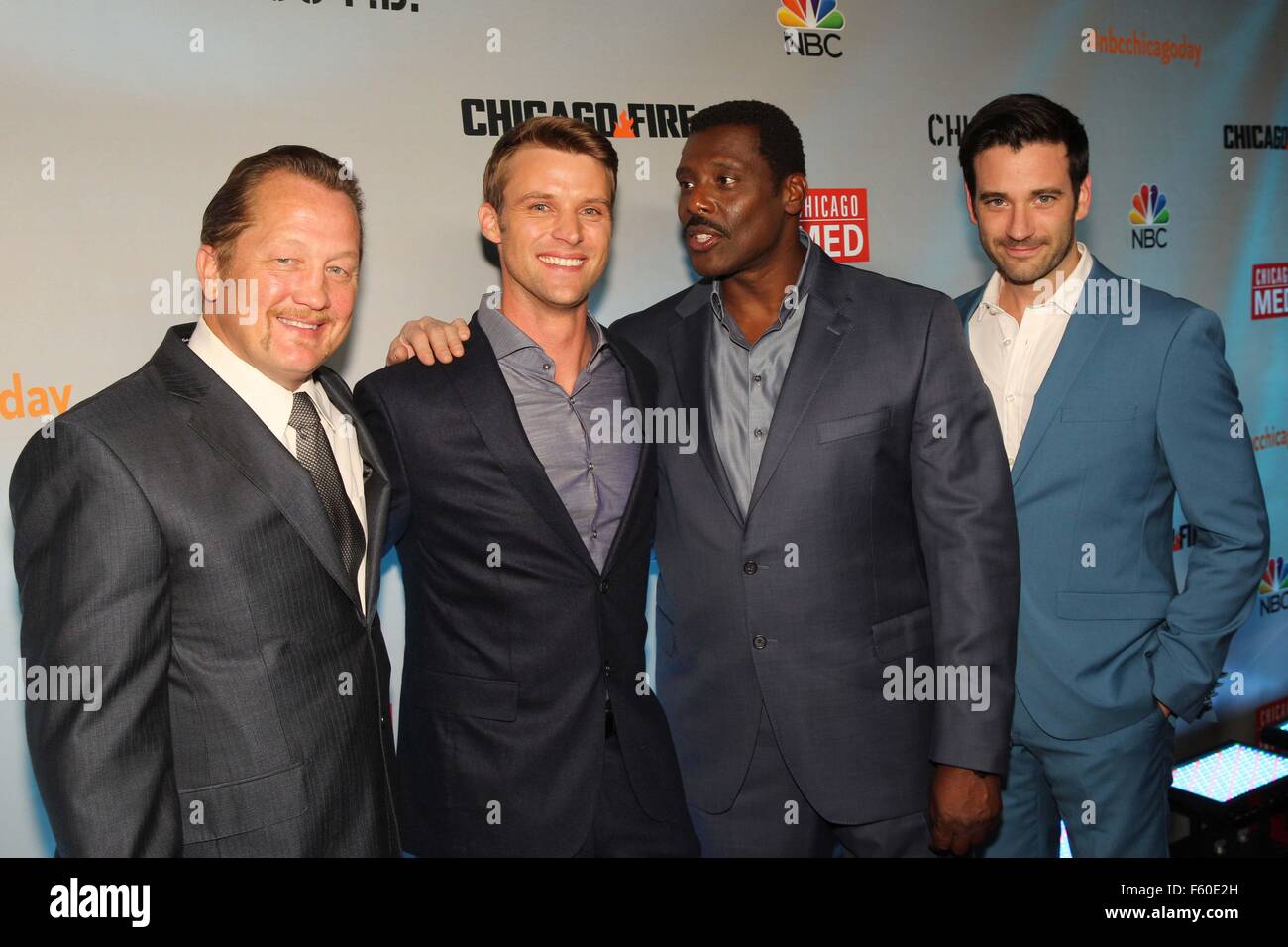 Chicago, IL, USA. 10th Nov, 2015. Christian Stolte, Jesse Spencer, Eamonn Walker, Colin Donnell Credit:  Mary Carol Fitzgerald Photograph/Globe Photos/ZUMA Wire/Alamy Live News Stock Photo