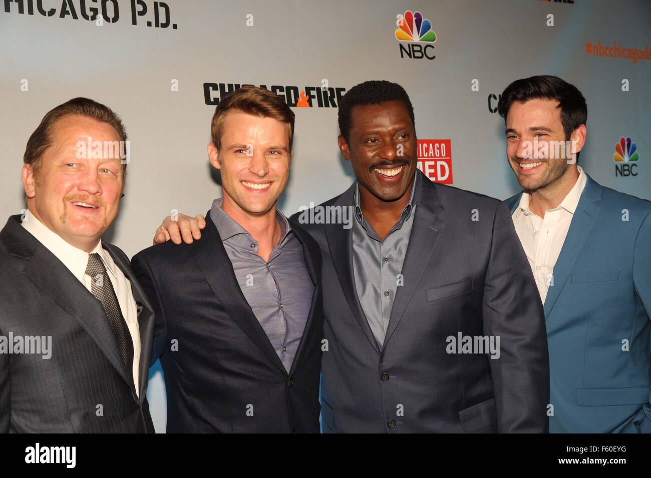 Chicago, IL, USA. 10th Nov, 2015. Christian Stolte, Jesse Spencer, Eamonn Walker, Colin Donnell Credit:  Mary Carol Fitzgerald Photograph/Globe Photos/ZUMA Wire/Alamy Live News Stock Photo