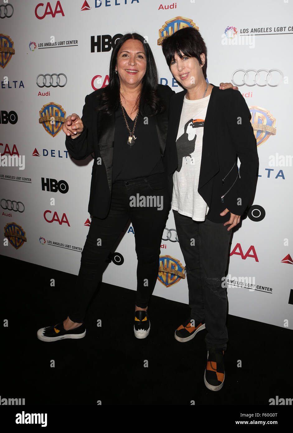 CHAIRS FOR CHARITY  Benefiting Homeless Youth Services At The Los Angeles LGBT Center  Featuring: Kathy Kloves, Diane Warren Where: Culver City, California, United States When: 24 Sep 2015 Stock Photo
