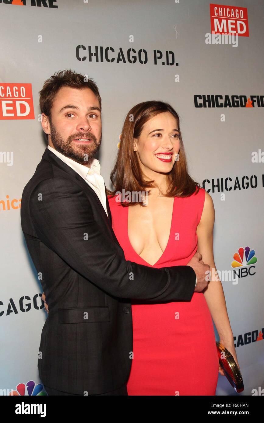 Patrick John Flueger And Marina Squerciati