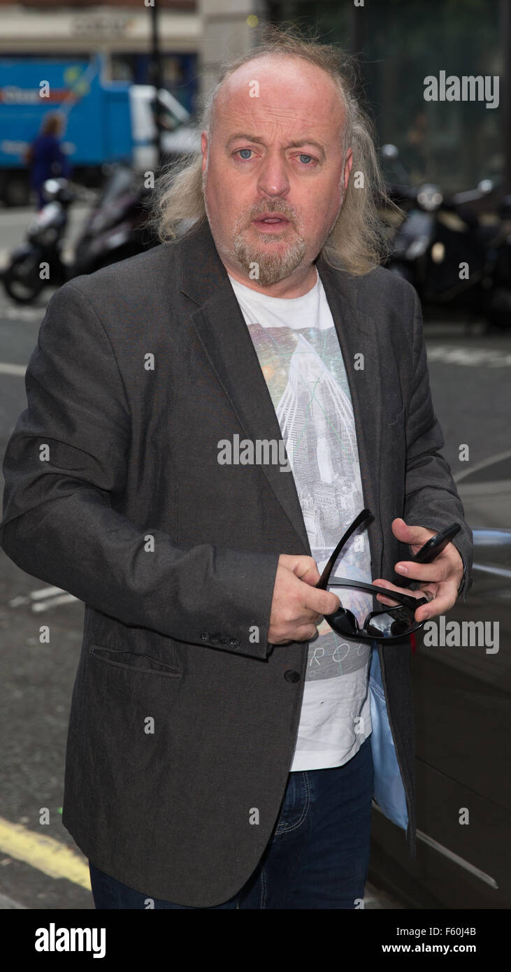 Bill Bailey pictured arriving at the Radio 2 studio Featuring Bill