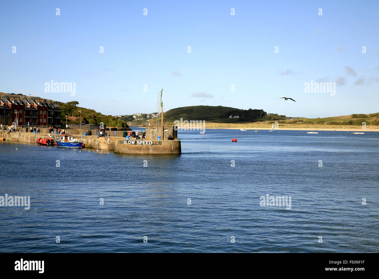 Padstow cornwall sitting hi-res stock photography and images - Alamy