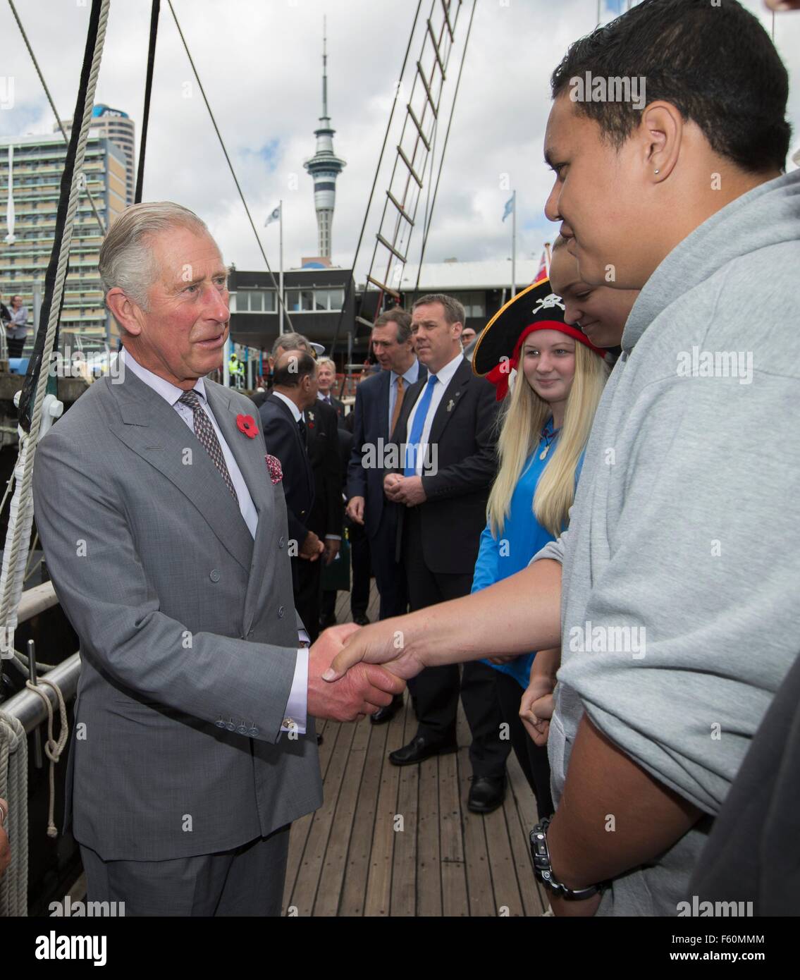 Auckland, New Zealand November 10, 2015 Prince Charles, Prince of