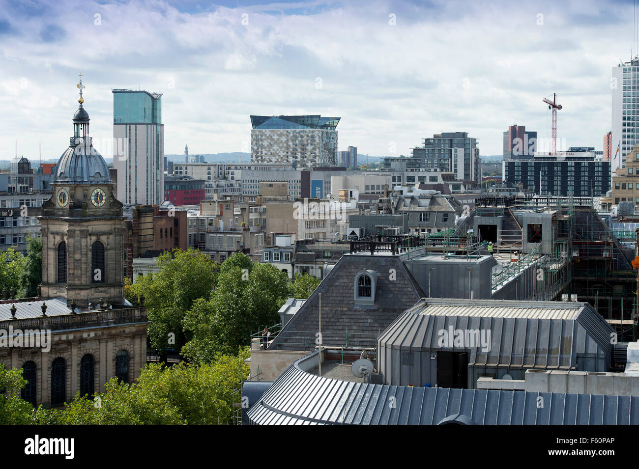New developments and property renovations surround Birmingham Cathedral