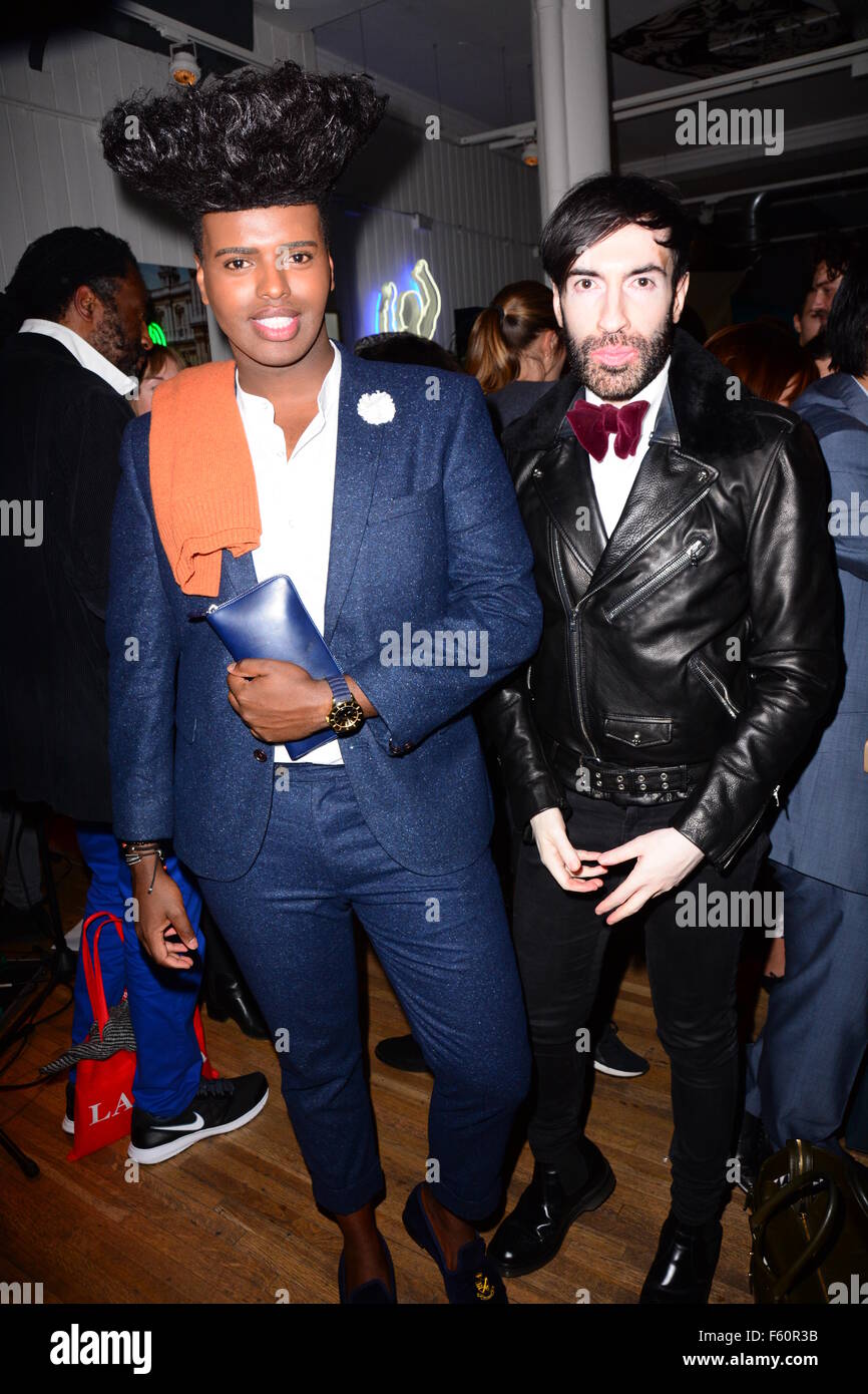 British designer Joshua Kane unveils his AW15 collection, including a ...