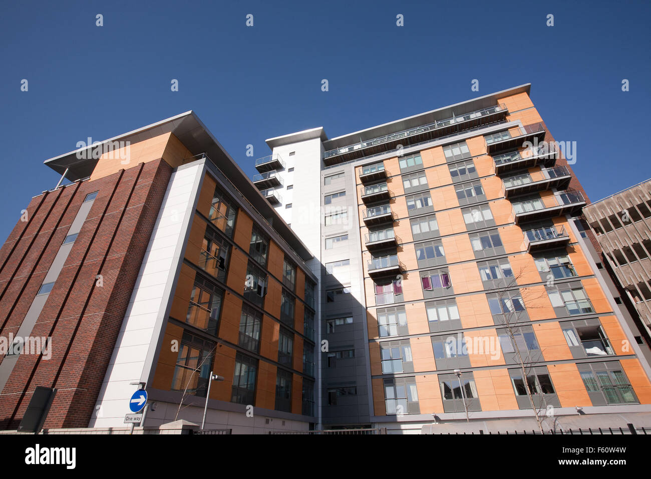 Quay apartments in centre of centre of Poole, Dorset, England, Europe