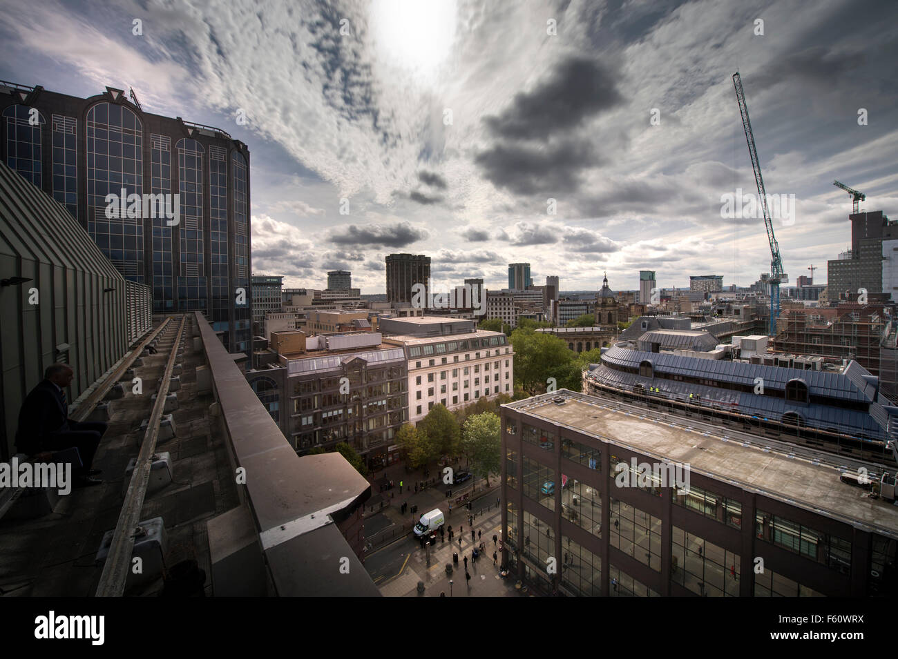 New developments and property renovations in Birmingham with a white