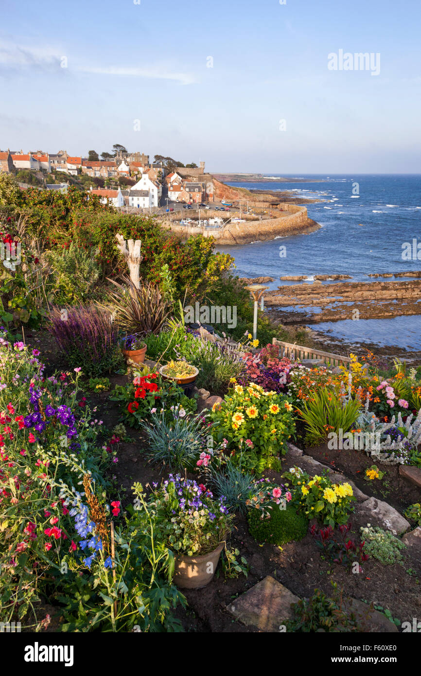 Evening light on the little fishing village of Crail in the East Neuk of Fife, Scotland UK Stock Photo