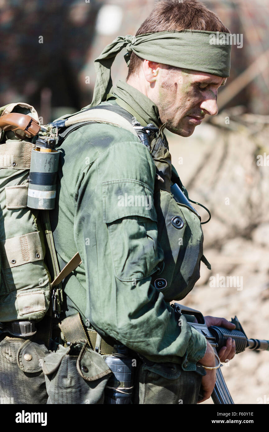 Vietnam war re-enactment, MACV-SOG special operations soldier