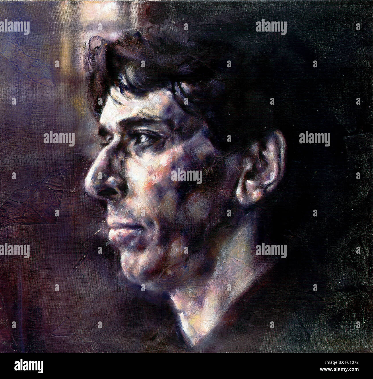 Portrait of John Cale (detail), cofounder of the Velvet Underground