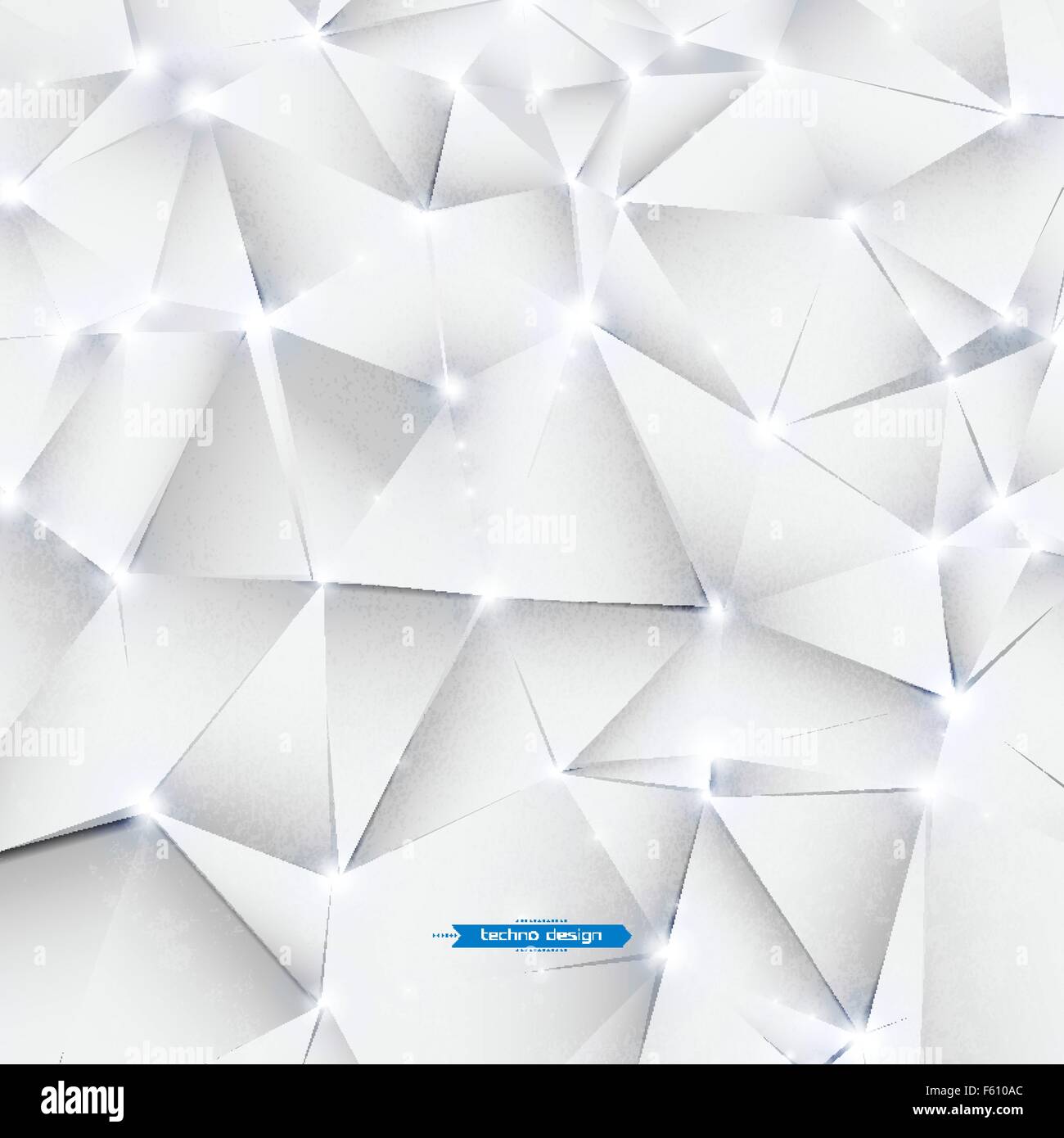 Polygonal Vector Background. Vintage Paper Texture Stock Vector Image ...