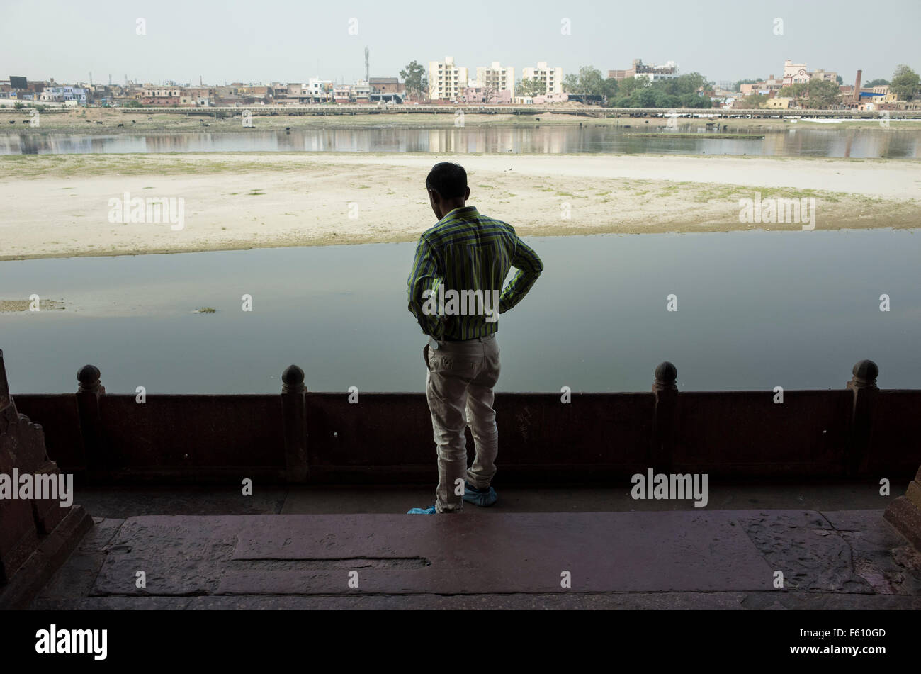 Yamuna river agra pollution hi-res stock photography and images - Alamy